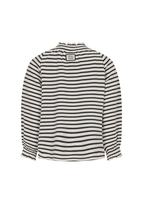 T-shirt a righe DOUUOD JUNIOR | DX8A00 Z3381101GR